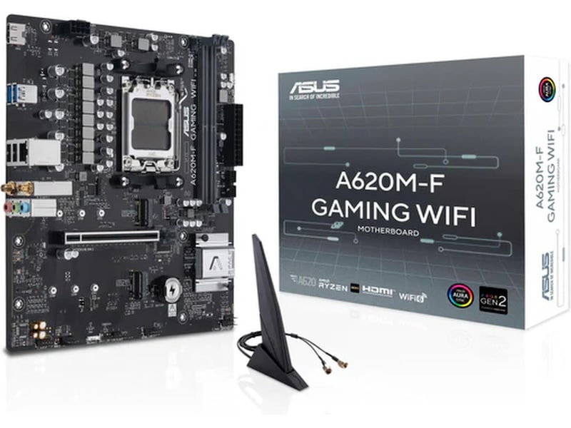ASUS A620M-F GAMING WIFI moderkort AMD Socket