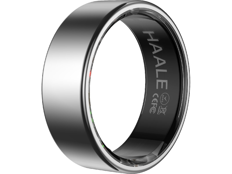 Haale II Smart Ring str. 8 (borstad silver) Smart ring