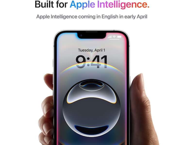 iPhone 16e 128GB (vit) Mobiltelefoner