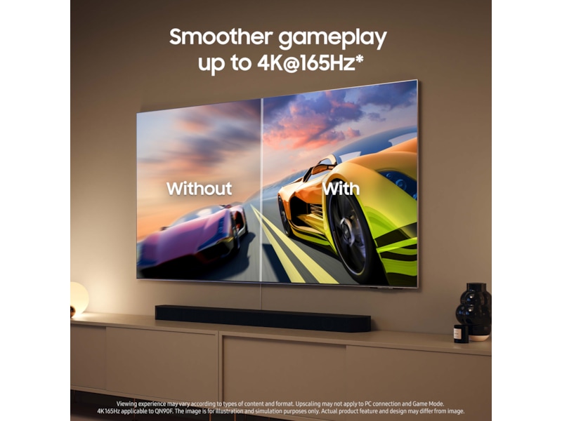 Samsung 55" QN90F Neo QLED 4K Mini LED Smart TV (2025) 50 - 59 tums TV