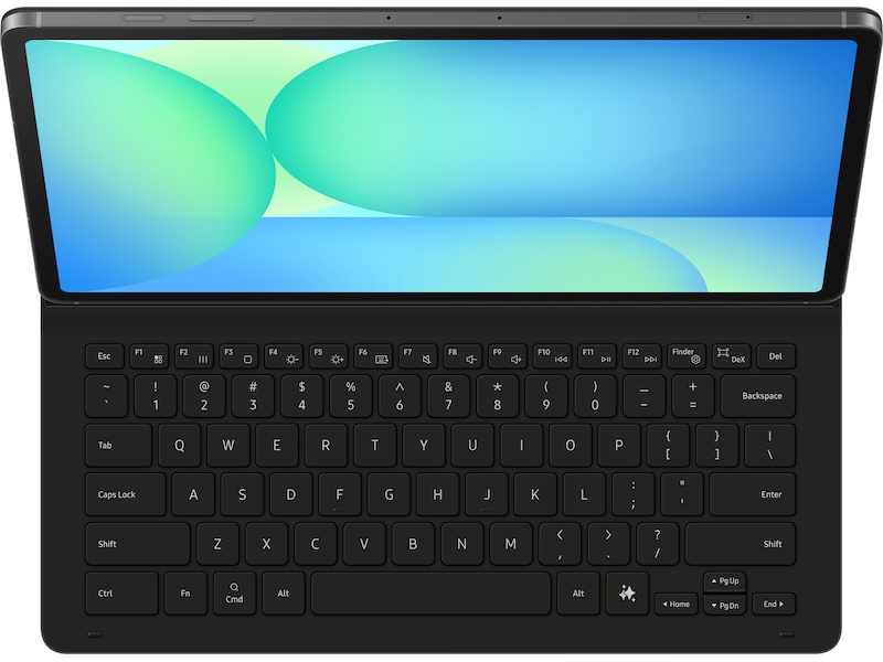 Samsung Galaxy Tab S10 FE+ Slim Tangentbordsfodral (svart) Tangentbord och pennor
