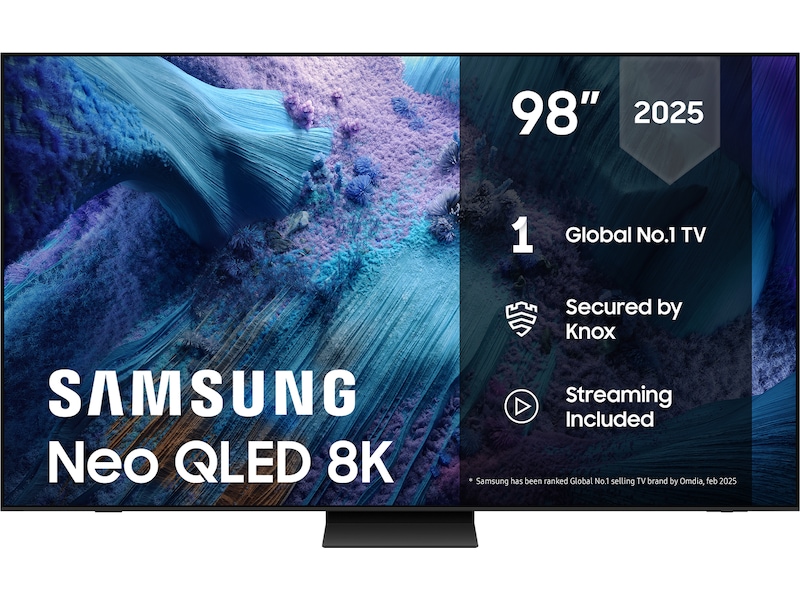 Samsung 98" QN990F Neo QLED 8K Mini LED Smart TV (2025) Över 80 tums TV