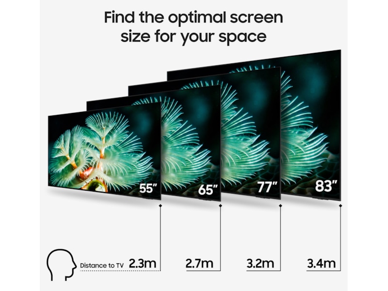 Samsung 77" S90F OLED 4K Smart TV (2025) 70 - 79 tums TV