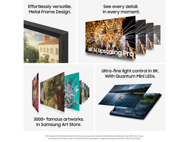 Samsung 75" QN900F Neo QLED 8K Mini LED  Smart TV (2025) 70 - 79 tums TV