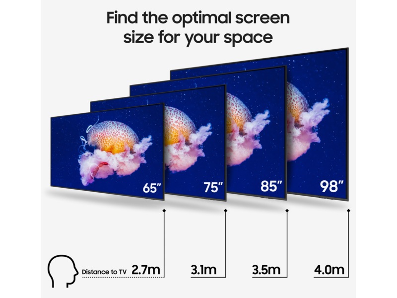 Samsung 85" Q7FA QLED 4K Smart TV (2025) Över 80 tums TV