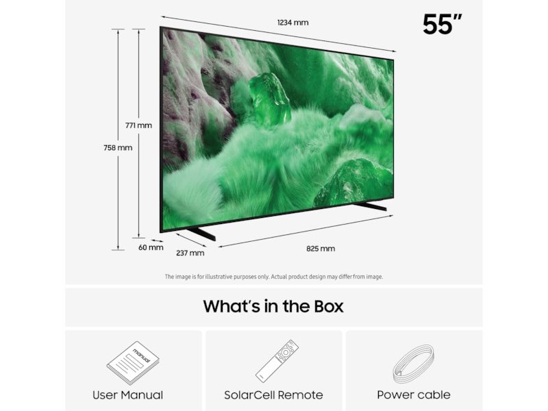 Samsung 55" Q7F2 QLED 4K Smart TV (2025) 50 - 59 tums TV