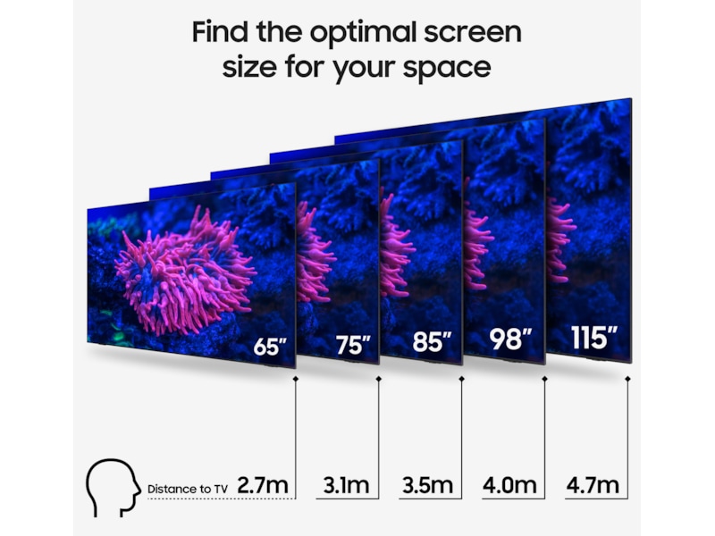 Samsung 75" QN73F Neo QLED 4K Mini LED Smart TV (2025) 70 - 79 tums TV