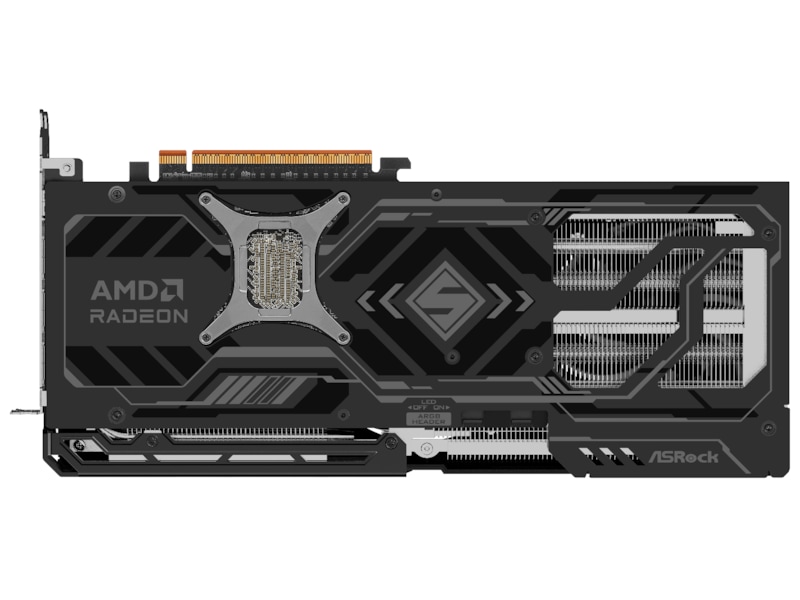 ASRock AMD Radeon RX 9070 XT Steel Legend Dark Grafikkort