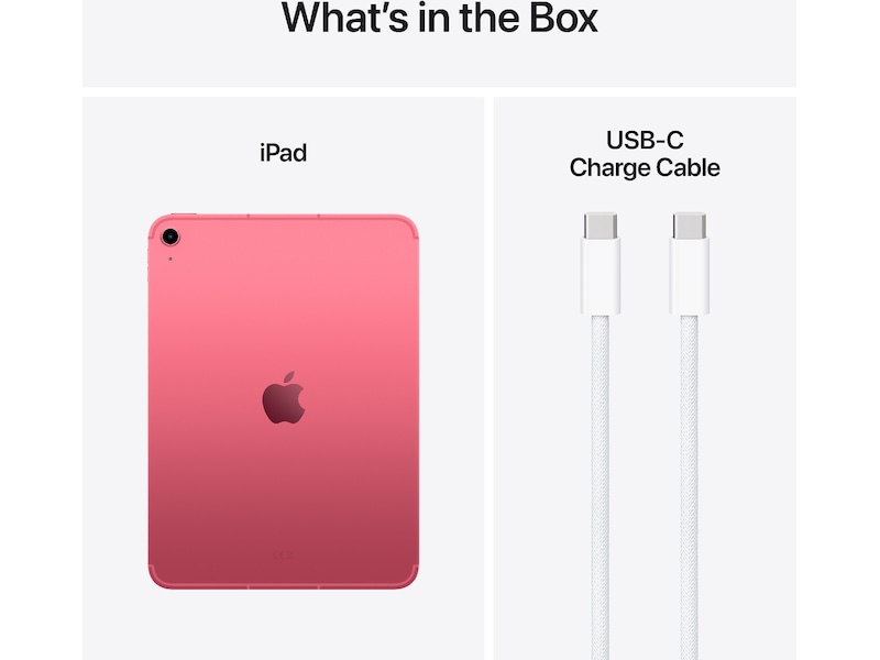 iPad 11" (2025) 256GB 5G (rosa) Surfplattor