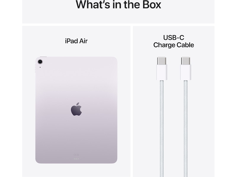 iPad Air 13" (2025) 128GB WiFi (lila) Surfplattor