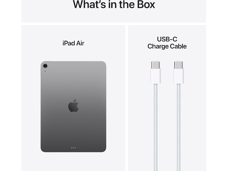 iPad Air 11" (2025) 128GB WiFi (rymdgrå) Surfplattor
