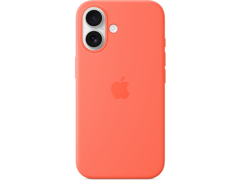 Apple iPhone 16 Silikonskal (mandarin) Skydd