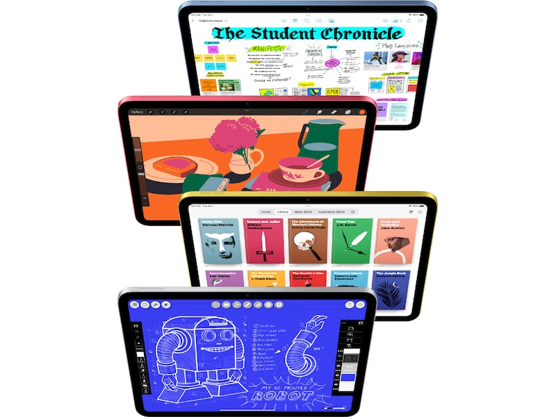 iPad 11" (2025) 128GB WiFi (gul) Surfplattor