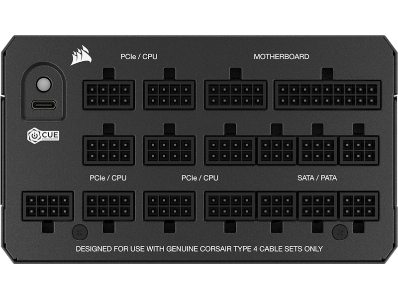 Corsair HXi Series HX1200i PSU (svart) Nätaggregat