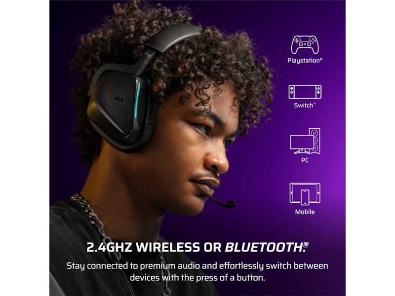 Corsair Void Wireless V2 trådlöst headset (carbon) Gamingheadset