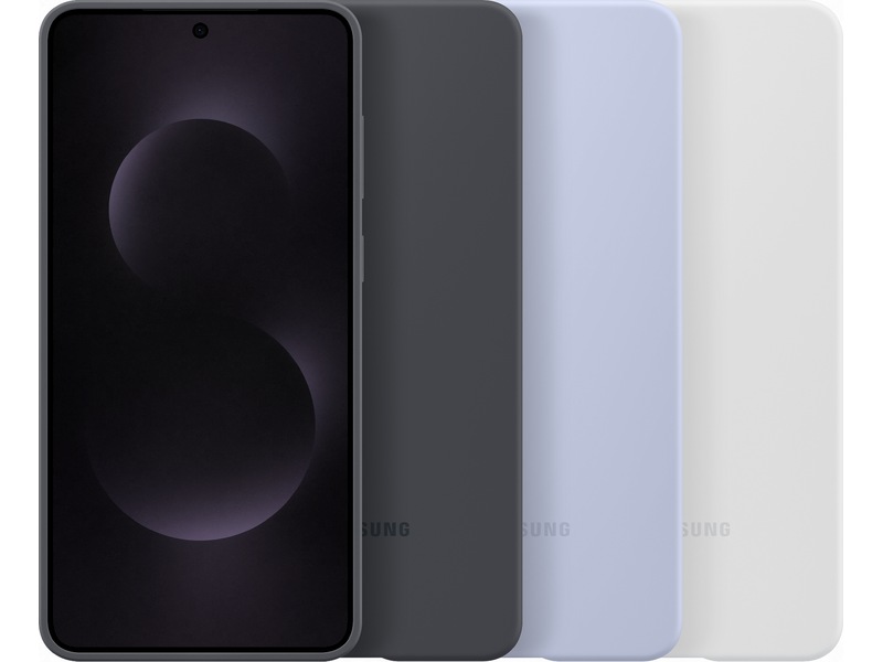 Samsung Galaxy S25 Edge Silikonskal (ljusgrå) Skydd