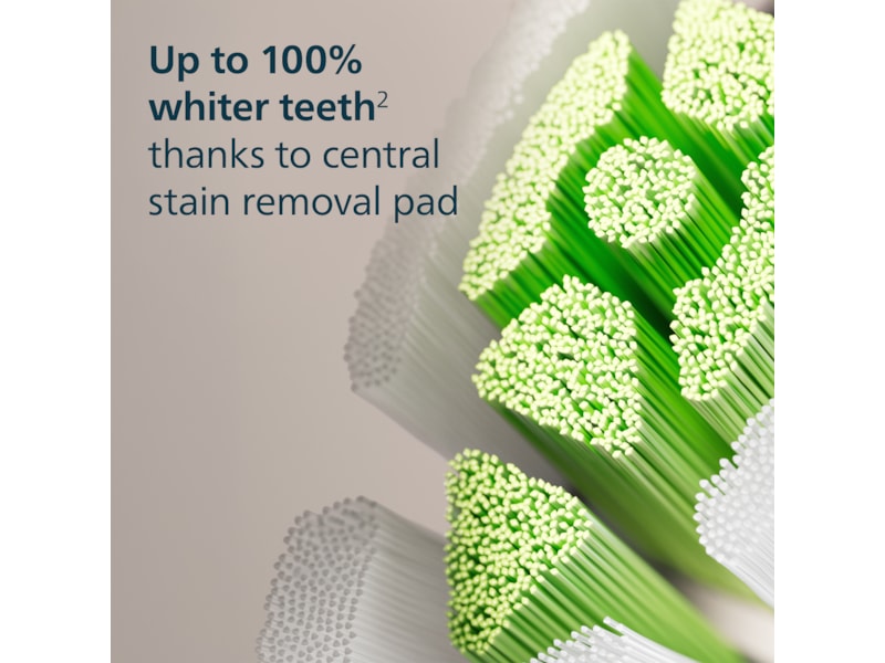 Philips Sonicare W2 Optimal White borsthuvuden (4 pack, vit) Tandborsthuvud