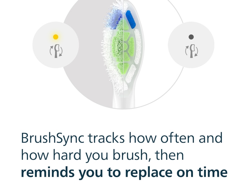 Philips Sonicare W2 Optimal White borsthuvuden (4 pack, vit) Tandborsthuvud