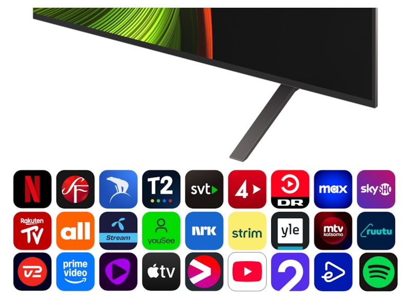 LG 77" B5 AI 4K OLED Smart TV (2025) 70 - 79 tums TV