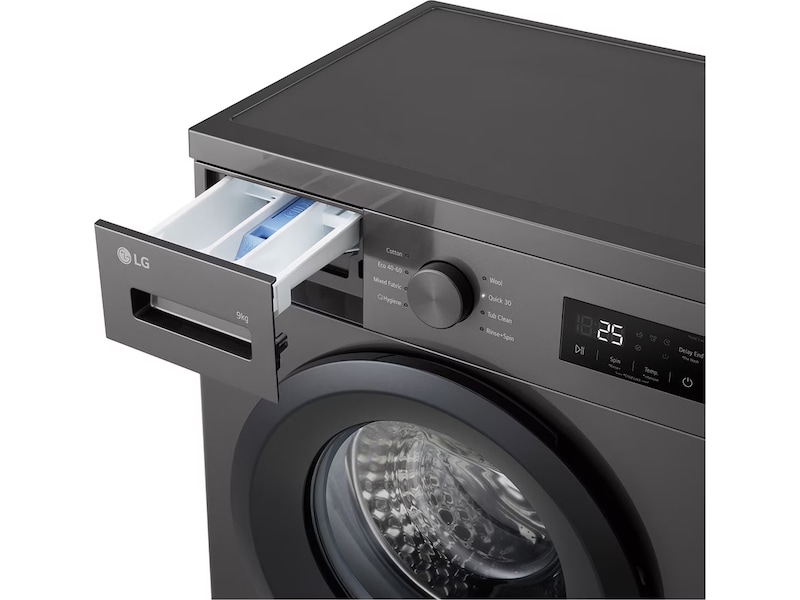 LG F4A1009NDK Tvättmaskin (Dark silver) Tvättmaskin
