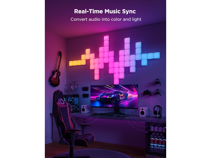 Govee Smart Mini Panellampa Led strips & underhållning