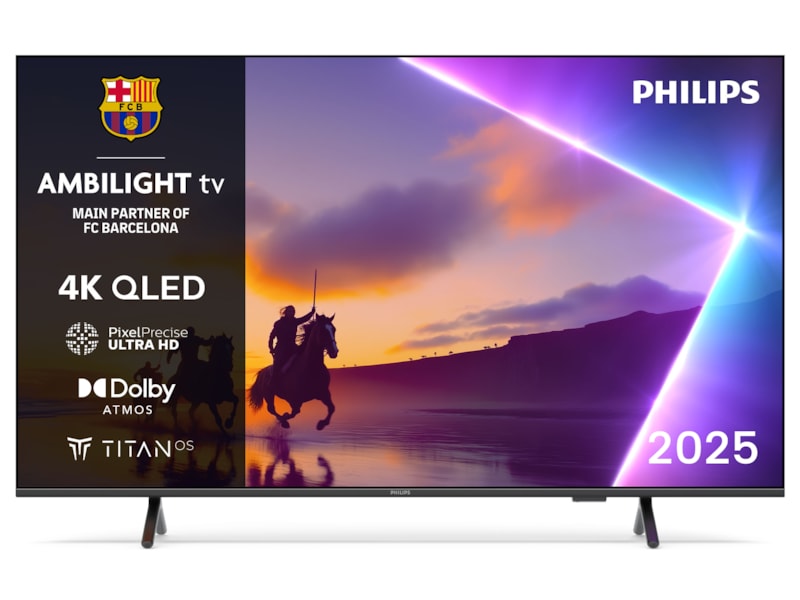 Philips 55" PUS8550/12 QLED Smart Ambilight TV (2025) 50 - 59 tums TV