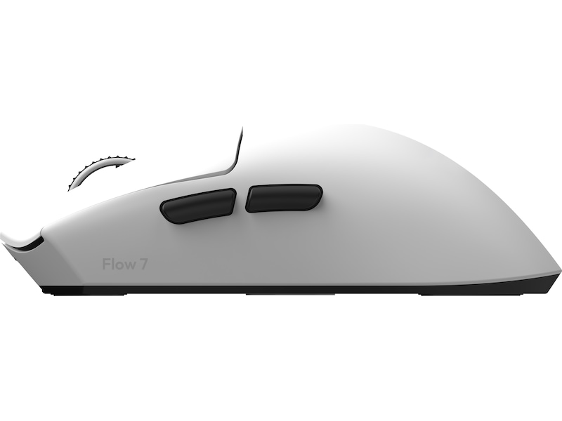 Svive Flow 7 Ultra Light Trådlös Gamingmus (vit) Gamingmus