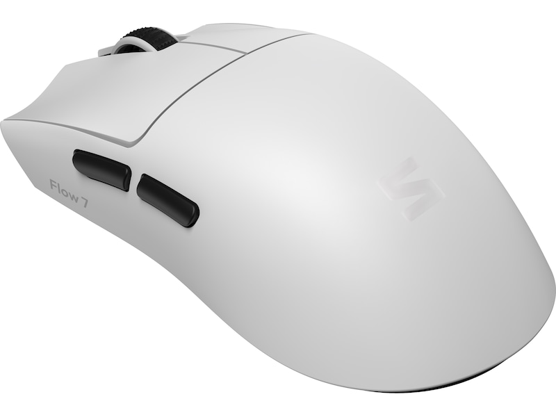 Svive Flow 7 Ultra Light Trådlös Gamingmus (vit) Gamingmus