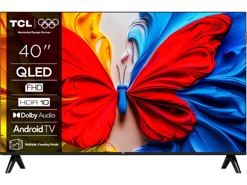 TCL 40" V5C Full HD QLED Android TV 20 - 49 tums TV