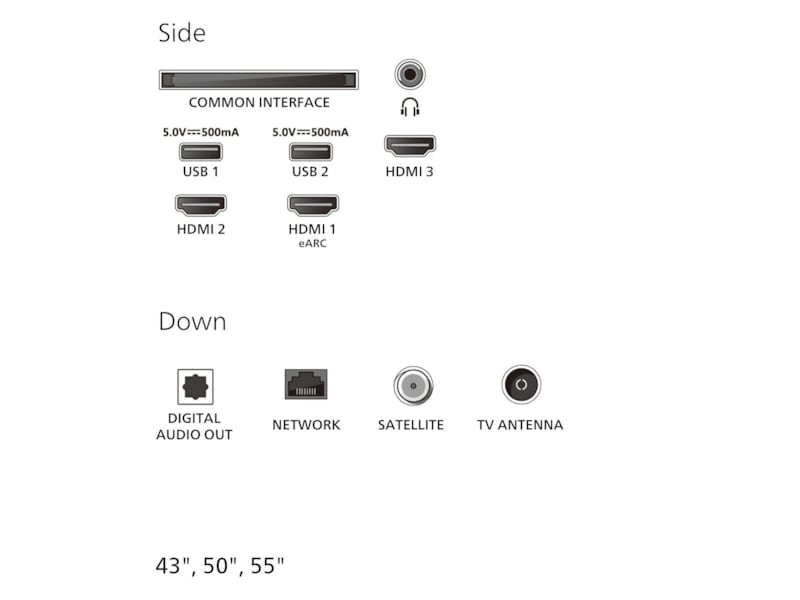 Philips 50" PUS7000/12 4K LED Smart TV (2025) 50 - 59 tums TV