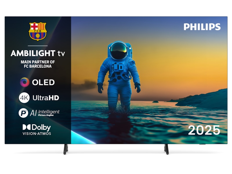 Philips 77" OLED810/12 OLED Smart Ambilight AI TV (2025) 70 - 79 tums TV