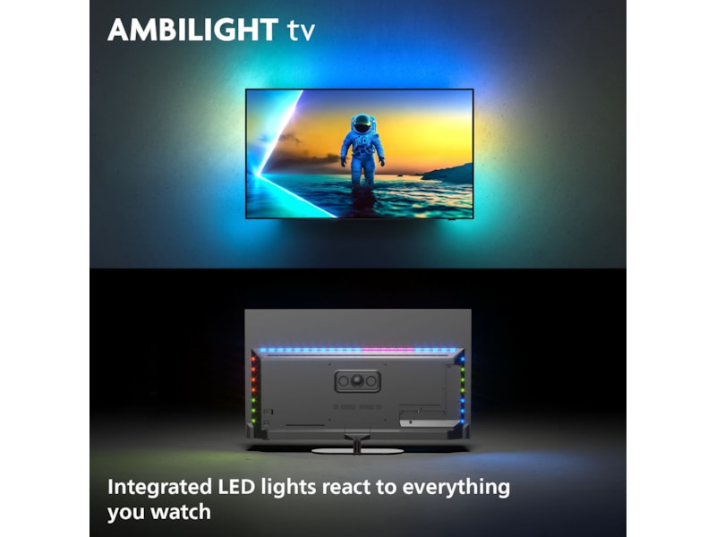 Philips 55" OLED810/12 OLED Smart Ambilight AI TV (2025) 50 - 59 tums TV