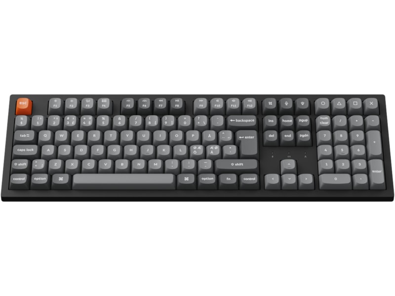 Keychron K10 MAX trådlöst gamingtangentbord (super brown) -B-Grade Demo tangentbord