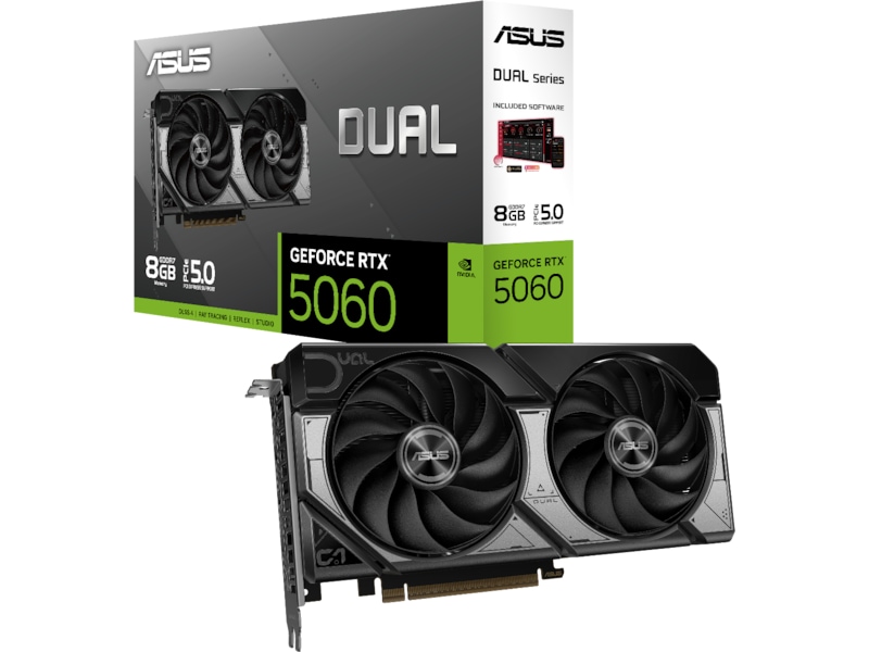 Asus Dual GeForce RTX 5060 Grafikkort