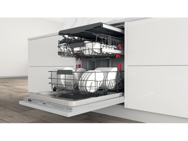 Whirlpool WIC 3C34 PFE S Integrerad diskmaskin Integrerad diskmaskin