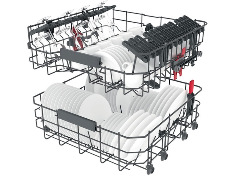 Whirlpool WIC 3C34 PFE S Integrerad diskmaskin Integrerad diskmaskin