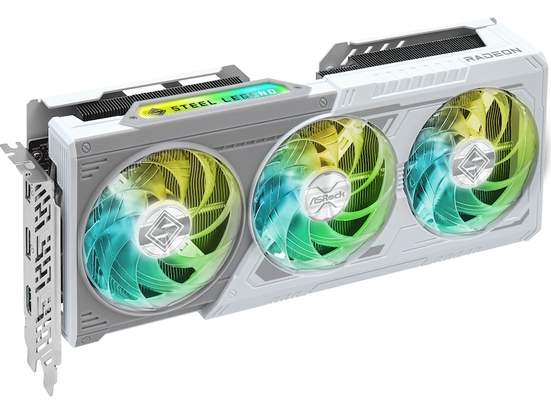 ASRock Radeon RX 9060 XT Steel Legend OC Grafikkort