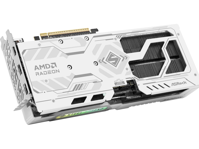 ASRock Radeon RX 9060 XT Steel Legend OC Grafikkort