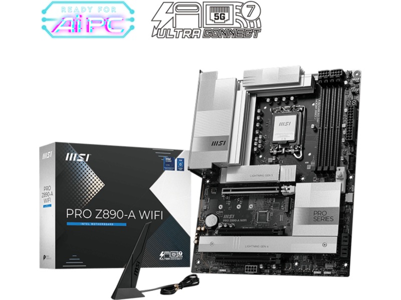 MSI PRO Z890-A WIFI Modekort -B-Grade Demo moderkort