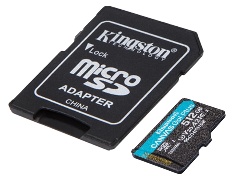 Kingston Canvas Go! Plus microSD 512GB Minneskort