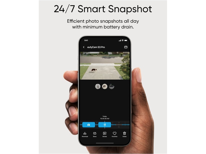 Anker eufyCam S3 Pro övervakningskamera Kit 4 pack + HomeBase S380 Övervakningskamera
