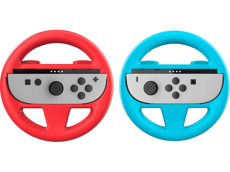 Nacon Dual Wheel for Nintendo Switch 2 (röd/blå) Tillbehör