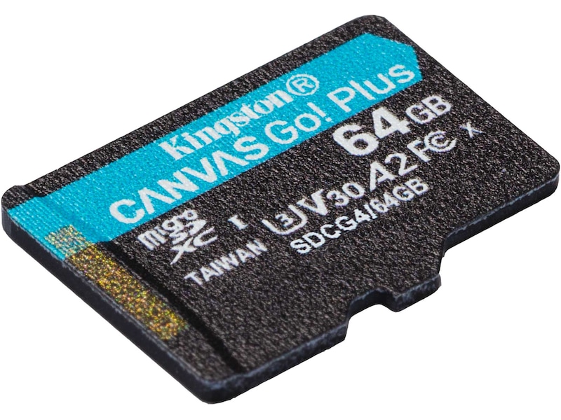 Kingston Canvas Go! Plus microSD 64GB Minneskort