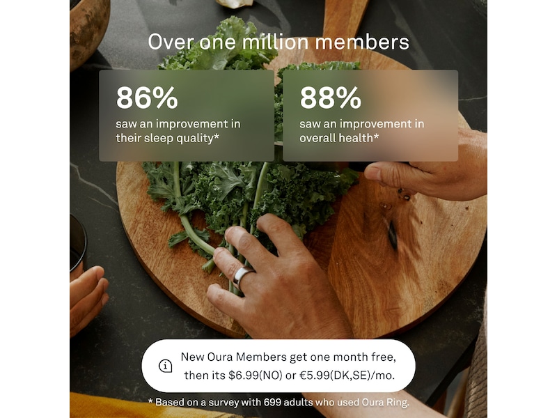 Oura Ring 4 Smart Ring str. 13 (silver) -B-Grade Demo tillbehör till mobiler & smartwatches
