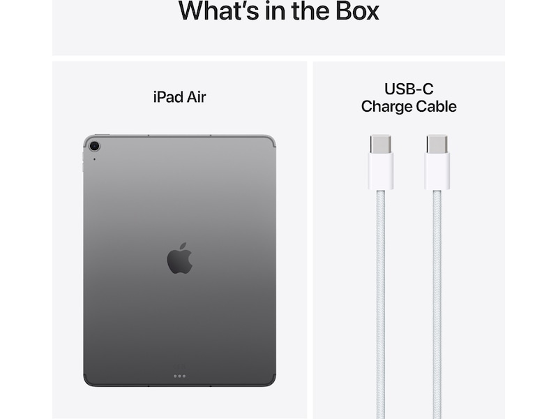 iPad Air 13" (2025) 128GB 5G (rymdgrå) -B-Grade Demo övrigt i datorer