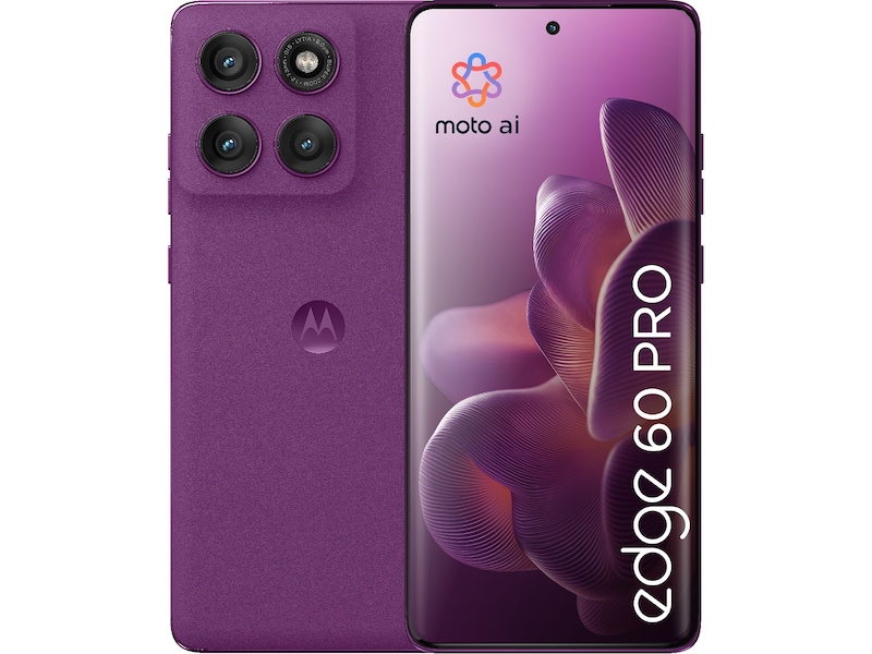 Motorola Edge 60 Pro 512GB (sparkling grape) Mobiltelefoner