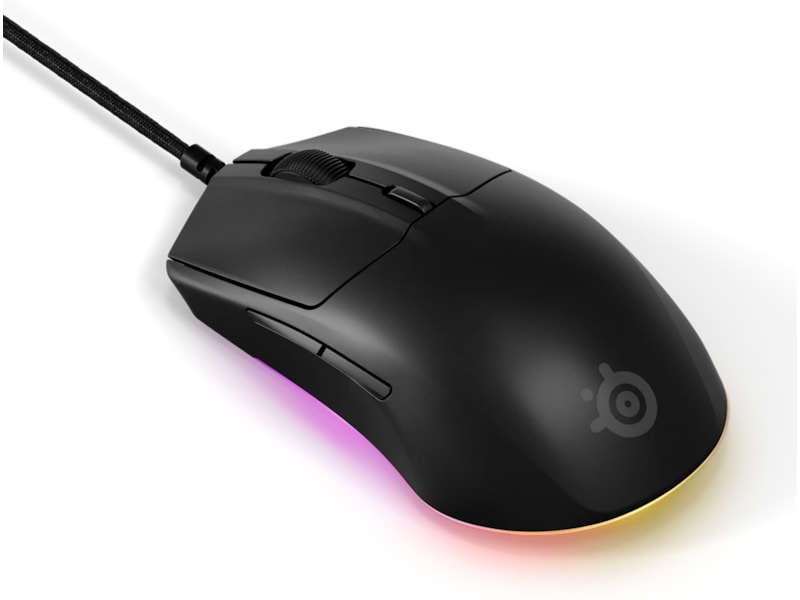 SteelSeries Rival 3 Gen 2 Gamingmus (svart) Gamingmöss