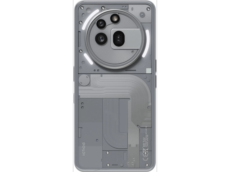 Nothing Phone (3a) Pro 12+256GB (grå) Mobiltelefoner