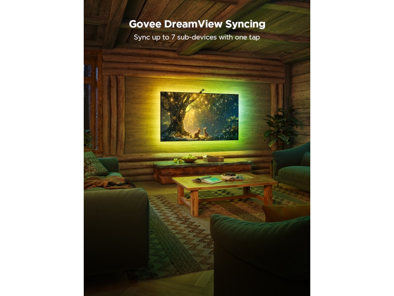 Govee TV Backlite 3 Lite Wild Robot (75-85") Led strips & underhållning