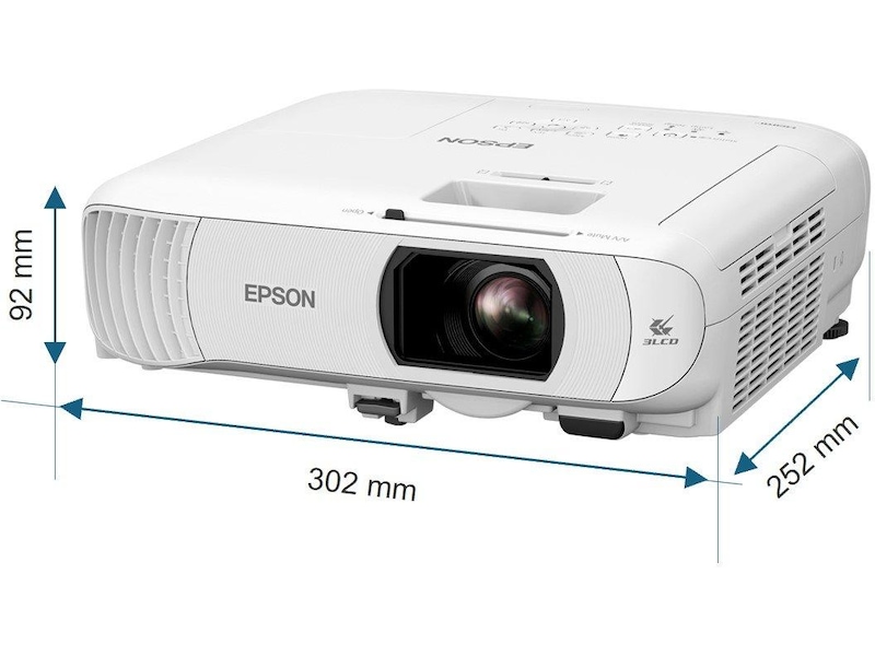 Epson TW-840 3LCD projektor (vit) Projektorer